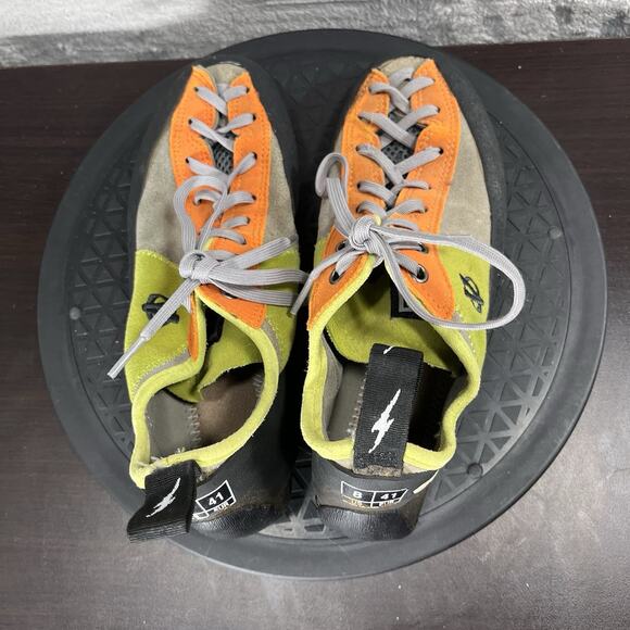 Evolv Trax VTR3D Mens US 8 Climbing Gray Green Orange Lace Up Athletic Shoes - Picture 5 of 10